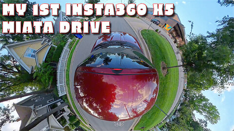 My First Insta360 X5 Miata Drive - July 29th, 2025