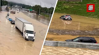 Chattanooga flooding: Wild scenes after historic rains hit Tennessee