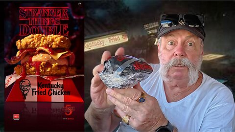 KFC’s STRANGEST Burger Yet?! Stranger Things Upside-Down Double Combo Review 🇦🇺