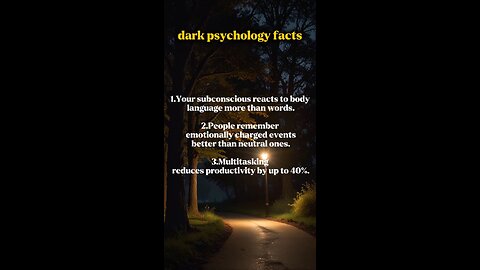 "3 Crazy Psychology Facts You Didn’t Know 🤯"