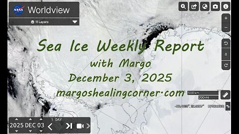 Sea Ice Weekly Report with Margo (Dec. 3, 2025)