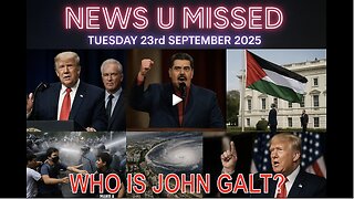 CHARLIE WARD W/ NEWS U MISSED TUESDAY 23RD SEPTEMBER 2025. WHO IS JOHN GALT?