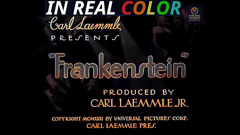 🧟‍♂️ Frankenstein (1931) – In Real Color – Boris Karloff – Full Movie