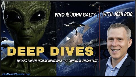 JOSH REID W/Trickle-Down Disclosure: Trump’s Hidden Tech Revolution & The Coming Alien Contact
