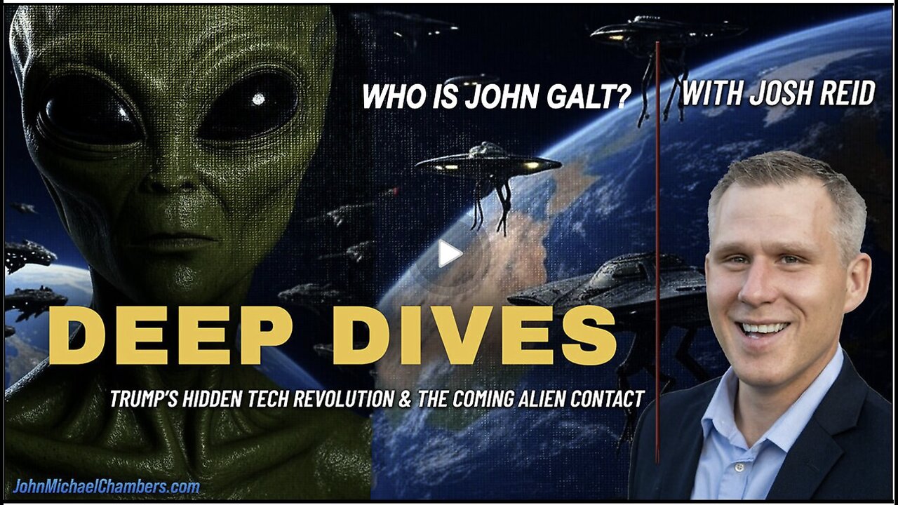 JOSH REID W/Trickle-Down Disclosure: Trump’s Hidden Tech Revolution & The Coming Alien Contact