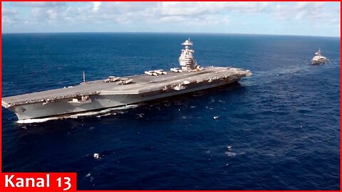 US response to Iran nears： Aircraft Carrier U.S.S. Gerald R. Ford heads to Europe