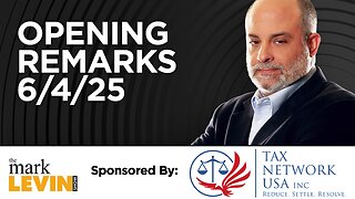 Mark's Opening Remarks - 6/4/25