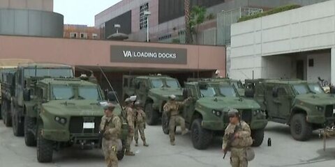 LIVE: Trump's Crackdown: National Guard Arrives To Put Down Aids Commie LA Riots