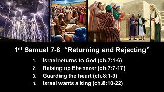 1st Samuel 7-8 “Returning and Rejecting” - Calvary Chapel Fergus Falls