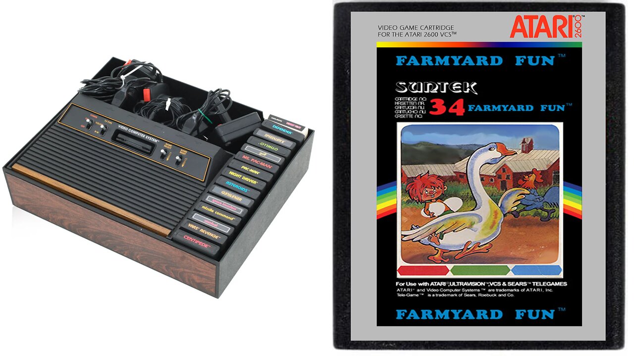 Atari 2600 - Farmyard Fun