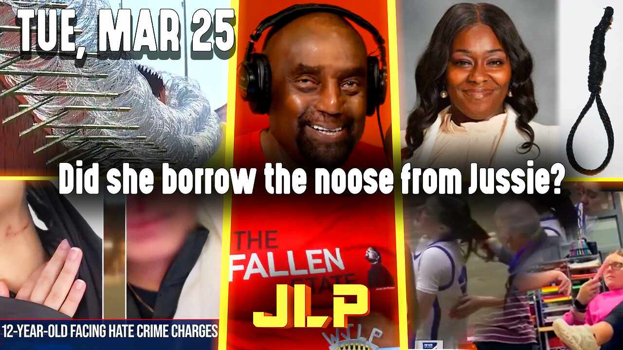 Did she borrow the noose from Jussie? | JLP Tue 3-25-25