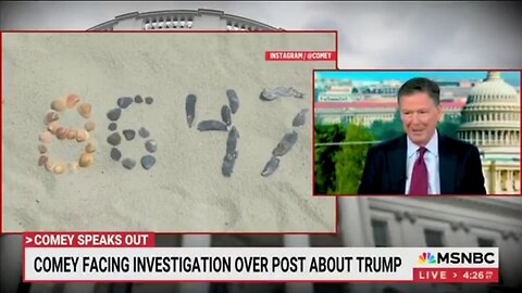 James Comey Blames His Wife For Taking The 8647 Photo