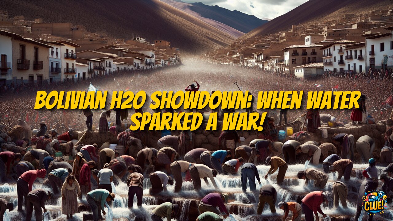 Bolivian H2O Showdown: When Water Sparked a War!