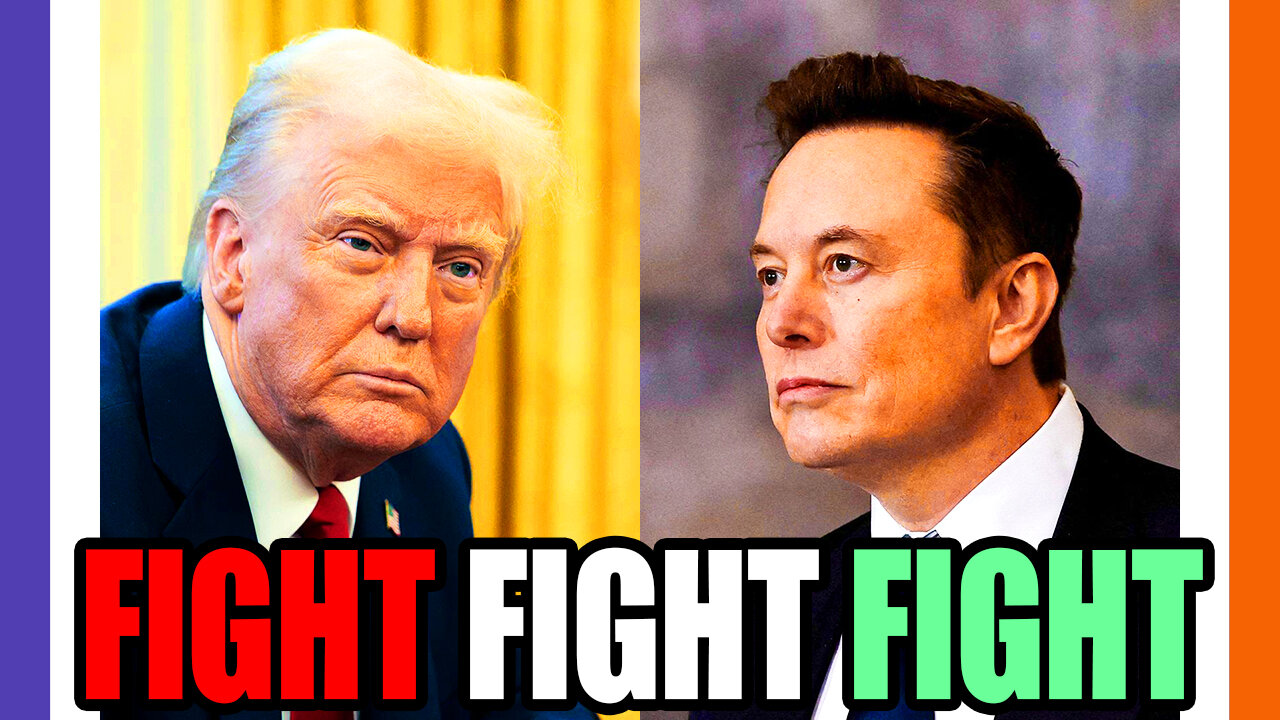 Recap of Why Trump And Elon Are Trashing Each Other 🟠⚪🟣 The NPC Show