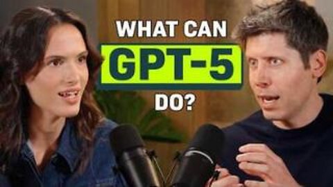 Sam Altman Shows Me GPT 5... And What's Next