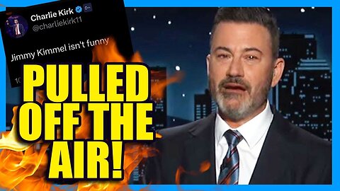 Jimmy Kimmel Pulled OFF THE AIR for Charlie Kirk Comments?! | Clownfish TV