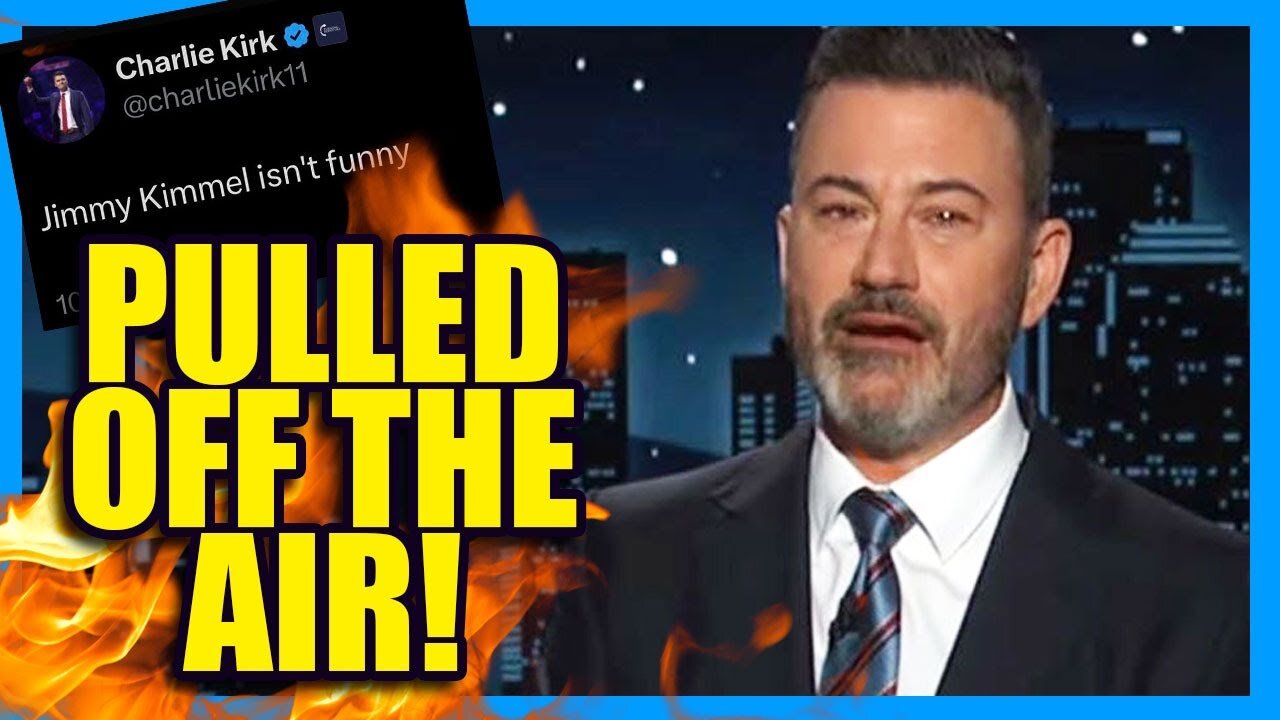 Jimmy Kimmel Pulled OFF THE AIR for Charlie Kirk Comments?! | Clownfish TV