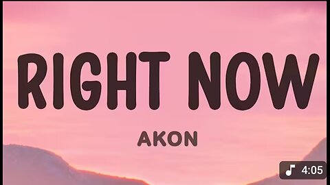 Akon - Right Now Na Na Na (Lyrics)