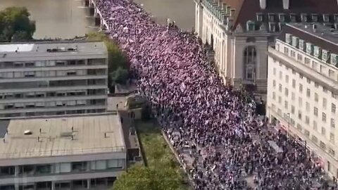 This was London today!