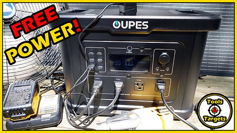 Be Prepared!...POWER To Go, With The Oupes Exodus 2400 Portable Power Station!