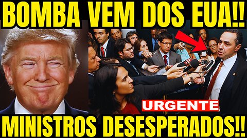 urgente!! BARROSO ARREGOU e vai RENUNCIAR do STF!! BOMBA VEM DOS EUA AGORA!! MINISTROS DES