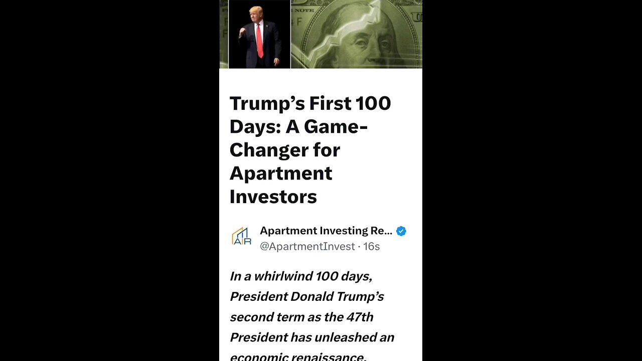President Trump's First 100 Days 💯 🏢