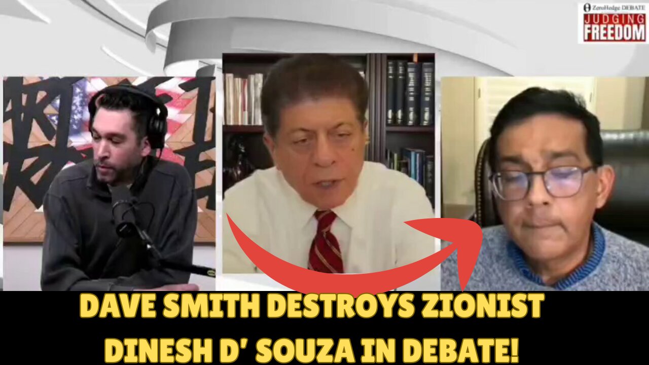 DAVE SMITH VS. DINESH D' SOUZA DEBATE!