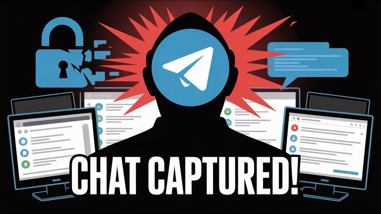 Hackers Can Read Your Telegram Chats? The Scary Truth About Your Privacy! #cybersecurity