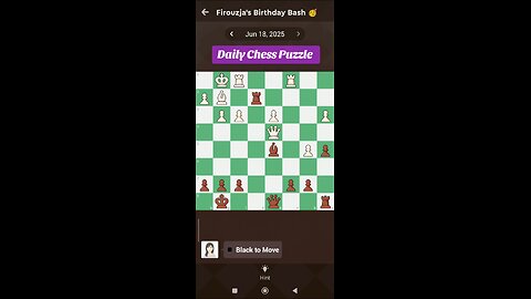 Daily Chess Puzzle 18.06.2025