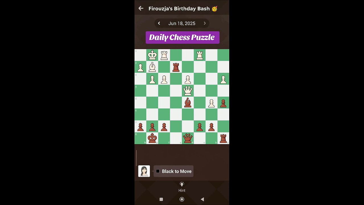 Daily Chess Puzzle 18.06.2025