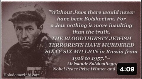 "Role of Antisemitism and Hate Speech Laws in Bolshevik Russia's Christian Holocaust"