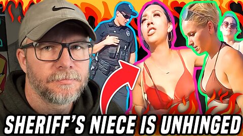 Sheriff's Intoxicated Niece Goes Nuts At Police