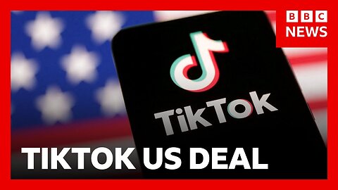 TikTok owner signs deal to sell US business | BBC News