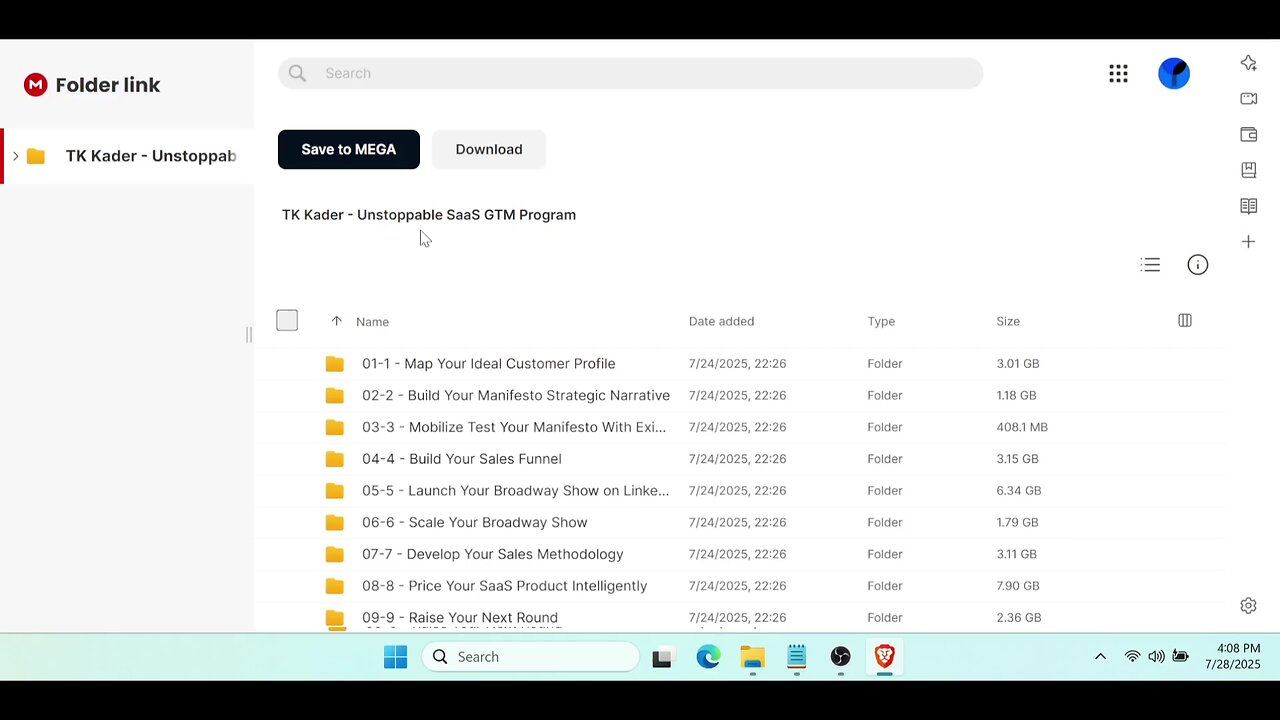 (courseslibrary.com)TK Kader – Unstoppable SaaS GTM Program