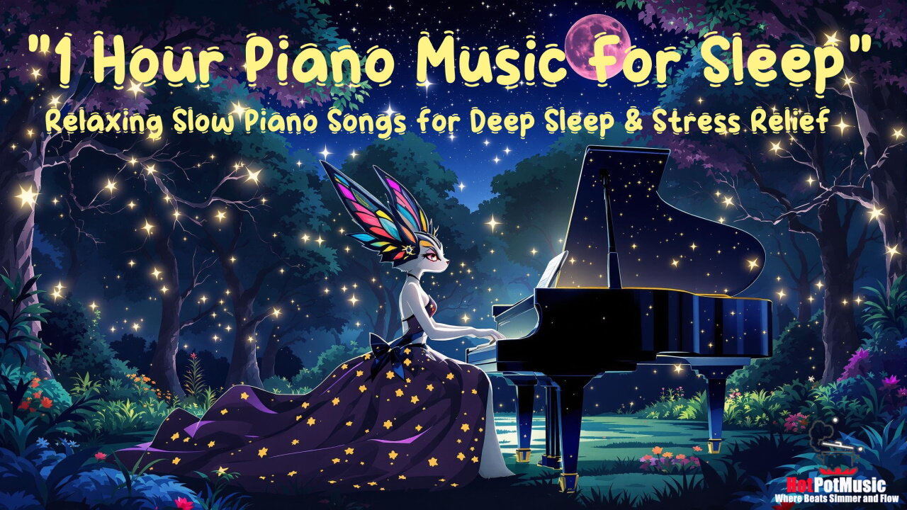 1 Hour Piano Music For Sleep