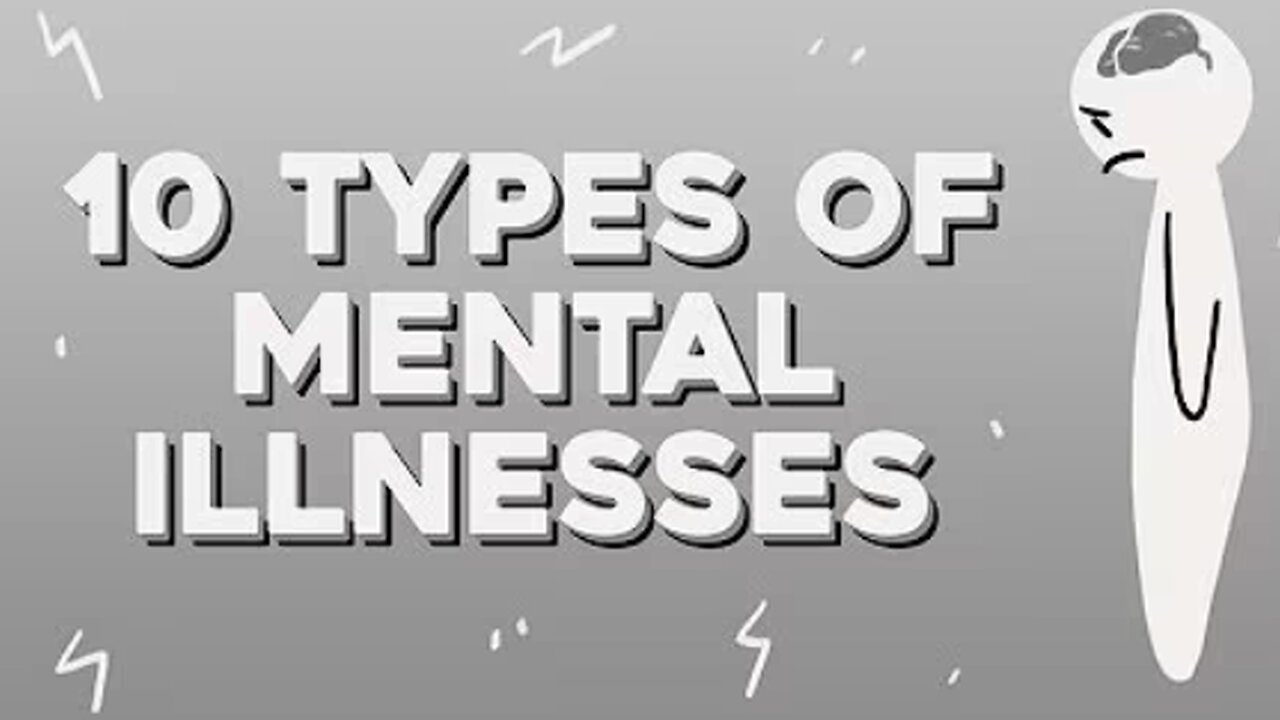 10 Common Mental illnesses Crash Course.