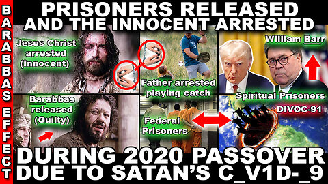 The Barabbas Effect: Human and Spiritual Prisoners Released and The Innocent Jailed