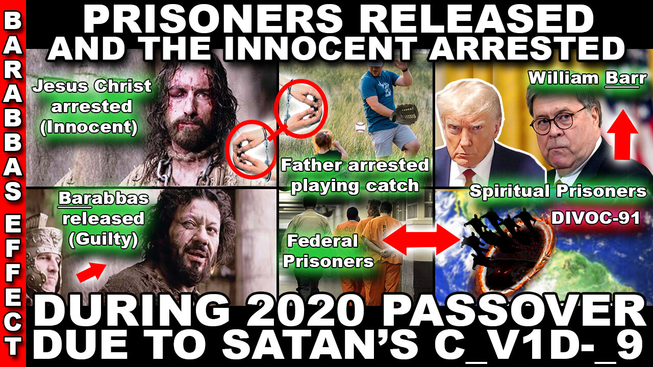 The Barabbas Effect: Human and Spiritual Prisoners Released and The Innocent Jailed