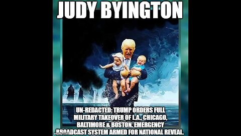 Judy Byington: Un-Redacted: Special Intel Report 9/4/25