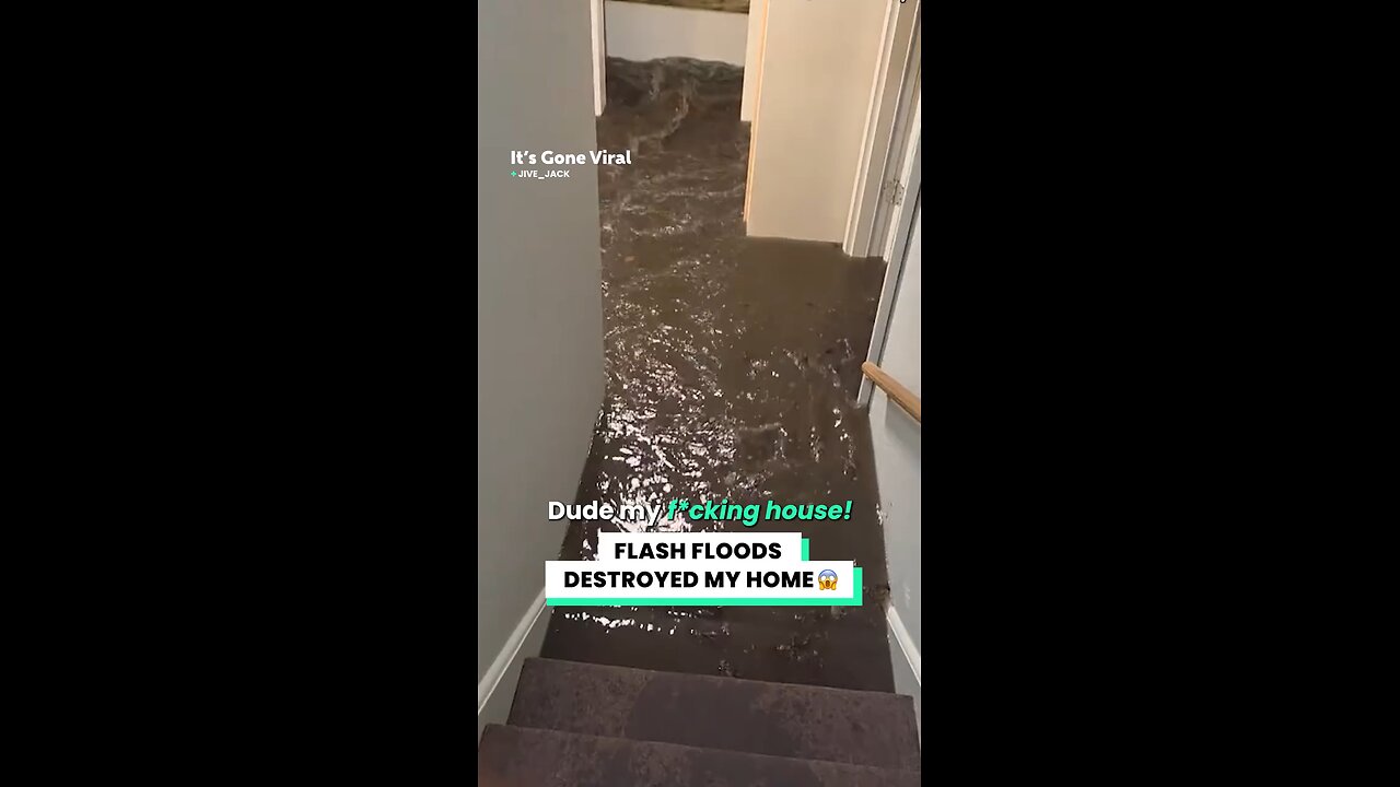 This flood has financially ruined us...