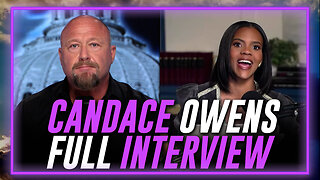 MUST-SEE FULL INTERVIEW: Candace Owens Joins Alex Jones To Grade President