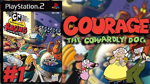 Cartoon Network Racing mapa courage the cowardly dog #1