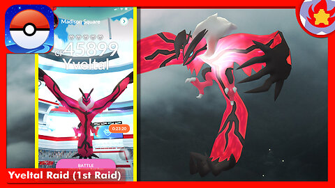 Yveltal Raid (1st Raid) | Pokemon GO