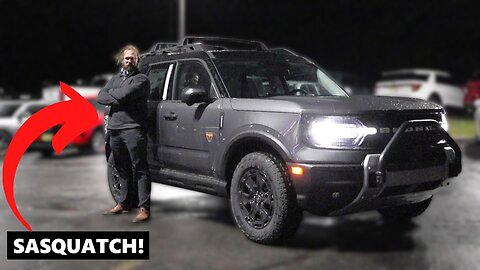 Better Than I Thought! //2026 Ford Bronco Sport Badlands Sasquatch//