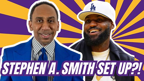 Did Lebron James Set Stephen A. Smith Up?!