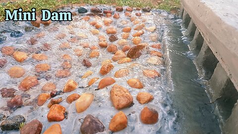 The ABSOLUTE BEST Water Sounds for Relaxation Mini Dam Discharge | Trending politics news debate