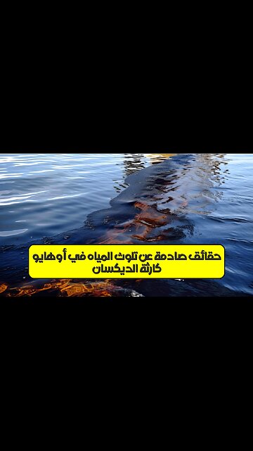 كارثة "الديكسان": حقائق صادمة عن تلوث المياه في أوهايو #تلوث_المياه #أوهايو #الديكسان