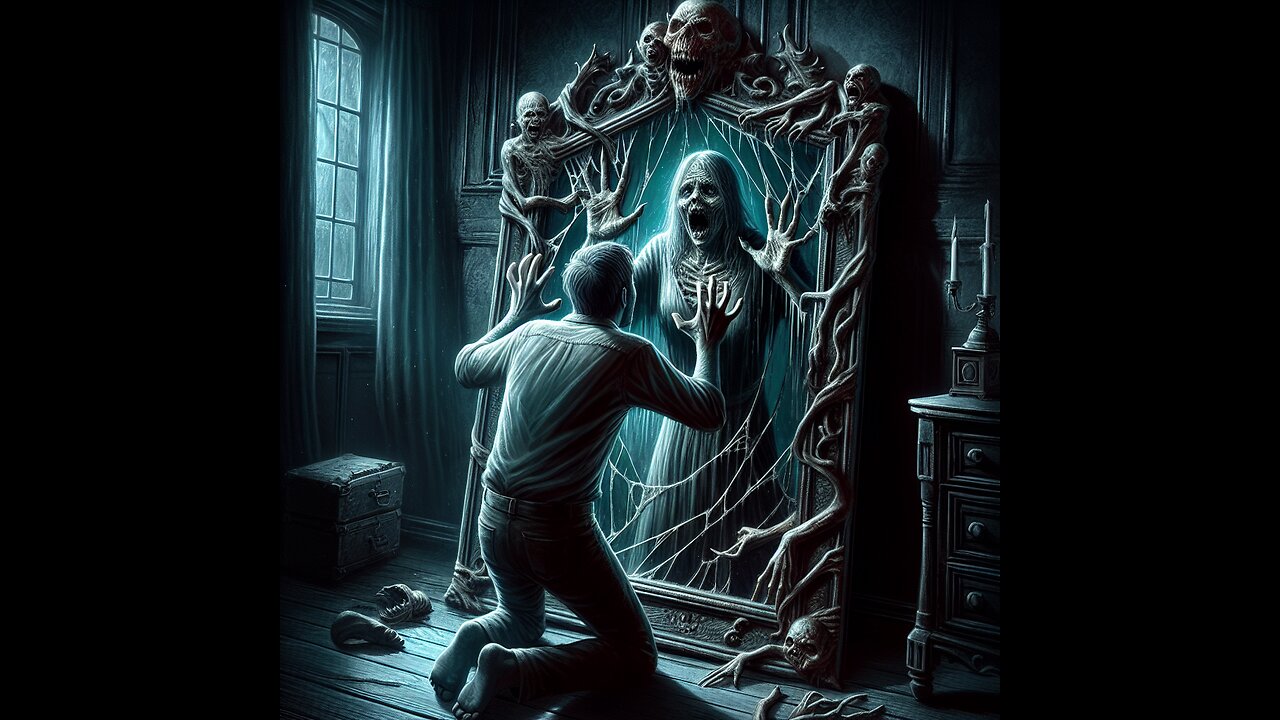 Trapped in a Mirror: The Chilling Truth Revealed!#horrorstories