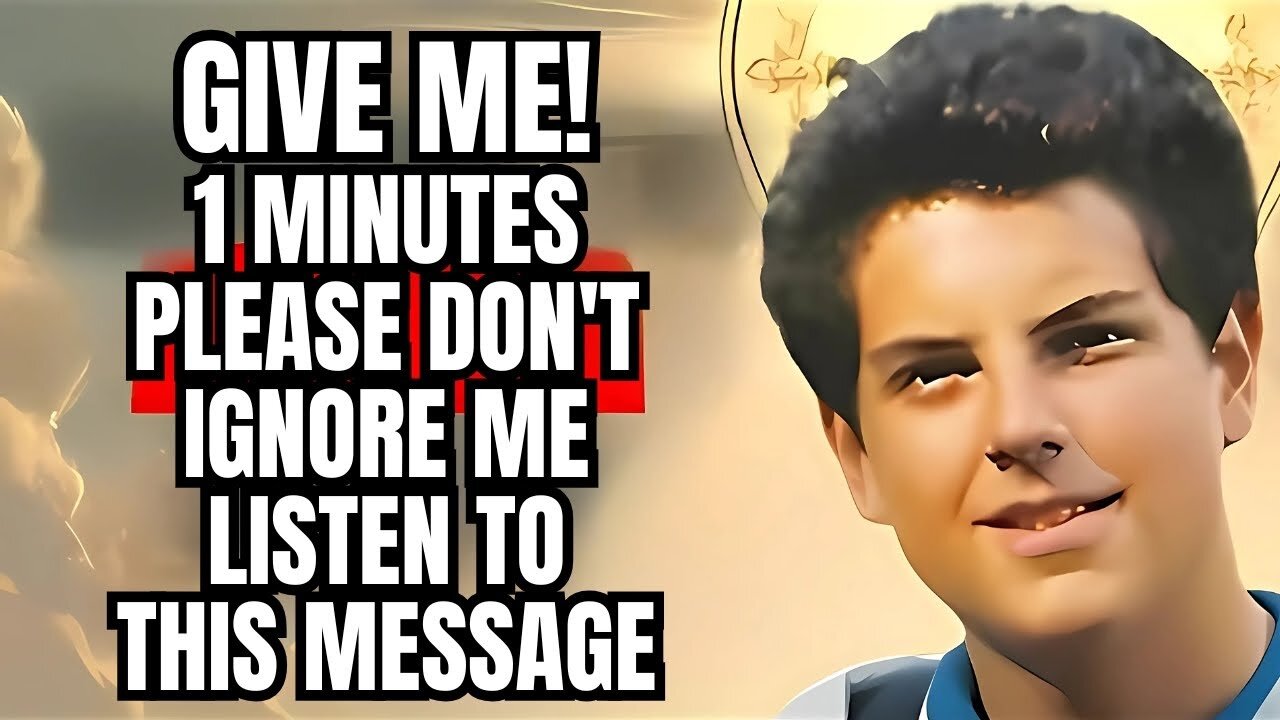 POWERFUL PRAYER TO SAINT CARLO ACUTIS🙏🏼 IF YOU DON'T NEED ME, I WILL GO! - Message from JESUS