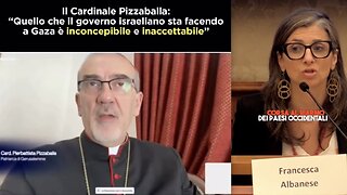 Cardinale Pizzaballa: “GAZA, STRAGE DISUMANA”. Albanese: “AFFARI D'ORO DEGLI OCCIDENTALI”